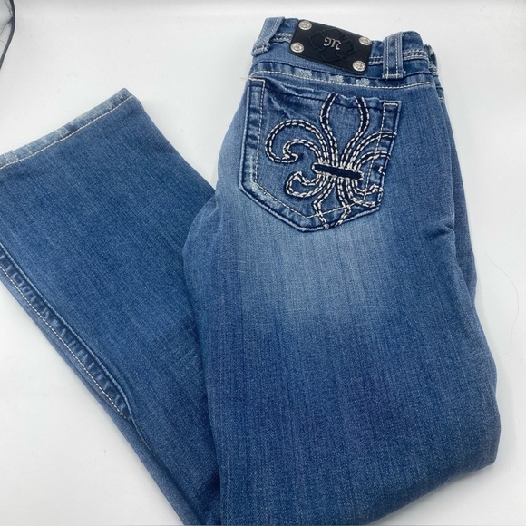 Miss Me Denim - Miss Me Women's Blue Boot Cut Jeans ~ 29 SHORT